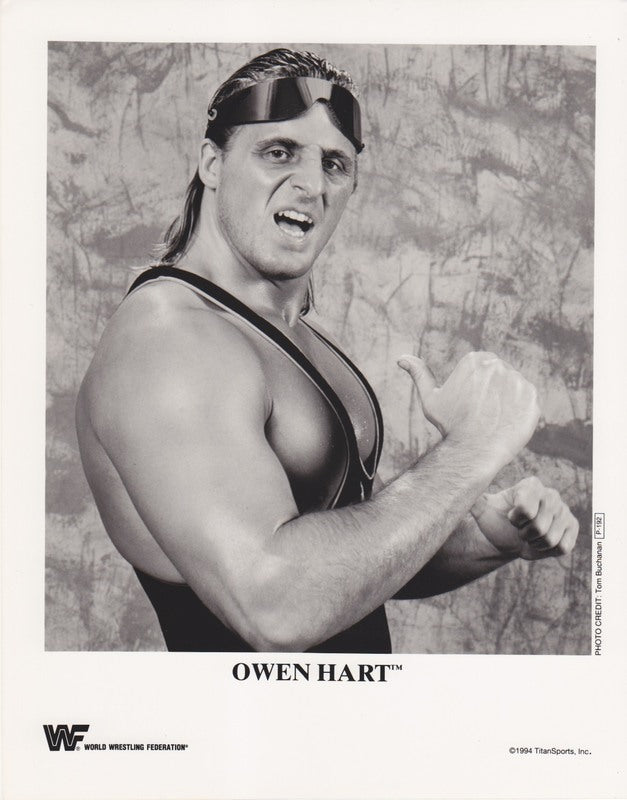 1994 Owen Hart P192 b/w PW Catalog