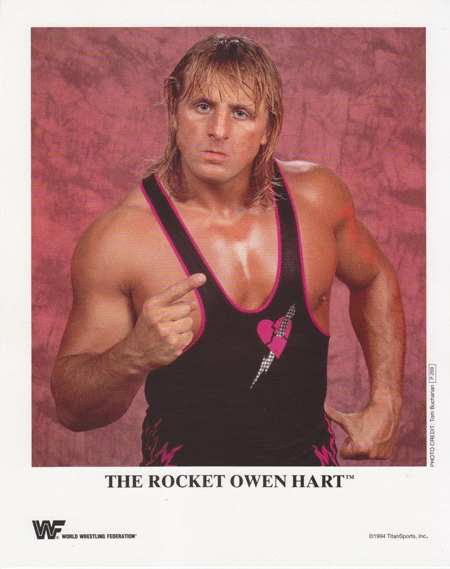 1994 The Rocket Owen Hart P209 color PW Catalog