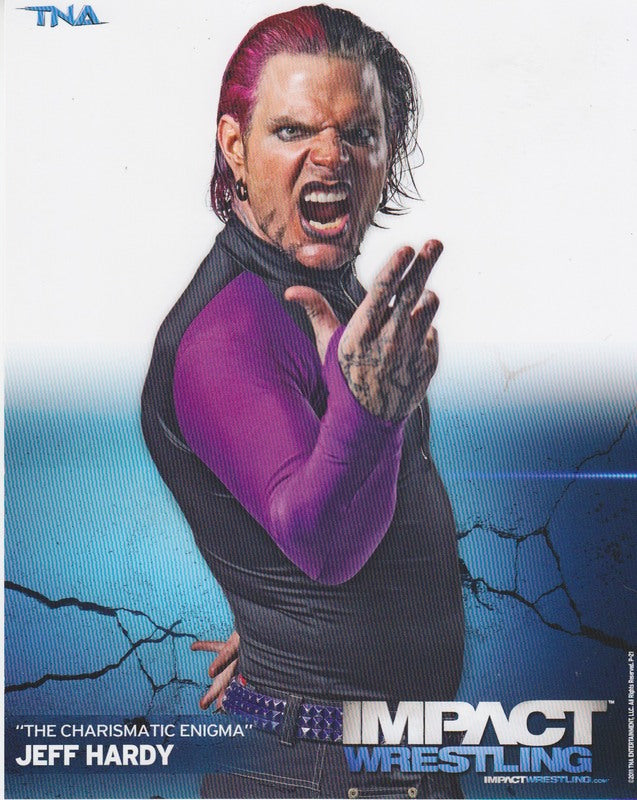2011 IMPACT Jeff Hardy P-21a PW Catalog