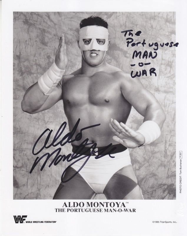 1995 Aldo Montoya P261 (signed) b/w PW Catalog
