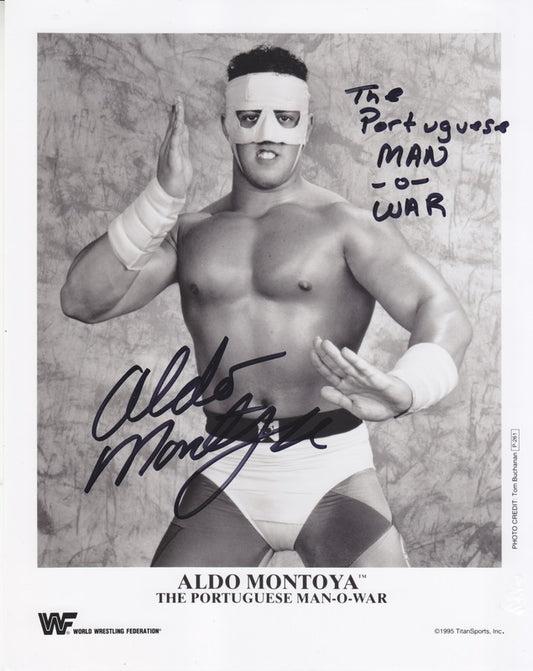 1995 Aldo Montoya P261 (signed) b/w PW Catalog