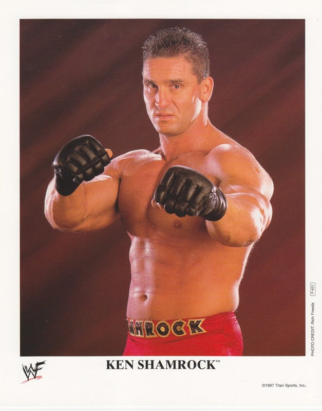 1997 Ken Shamrock P421a color PW Catalog