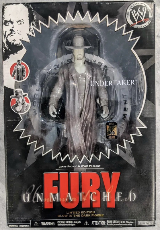 WWE Jakks Pacific Unmatched Fury Undertaker Action & Toy Figures PWcatalog
