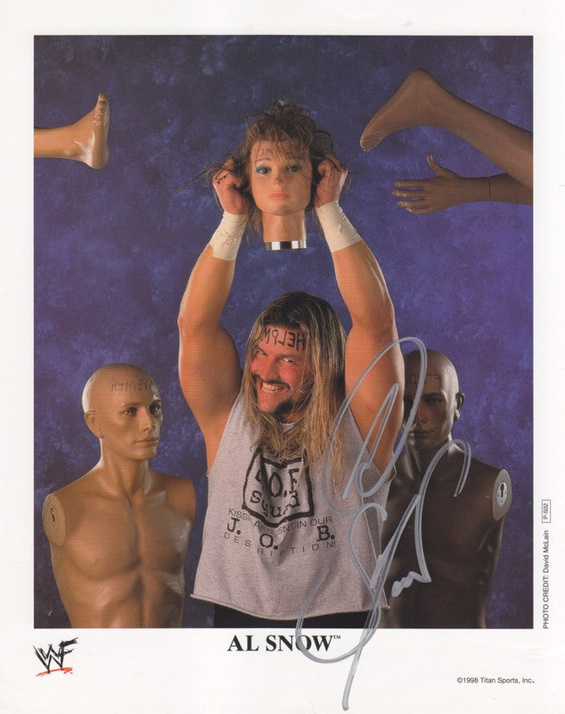 1998 Al Snow P502 (signed) color PW Catalog
