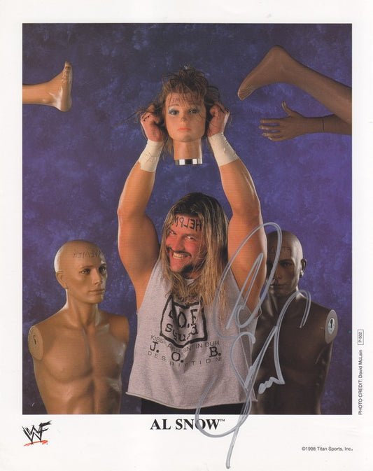 1998 Al Snow P502 (signed) color PW Catalog