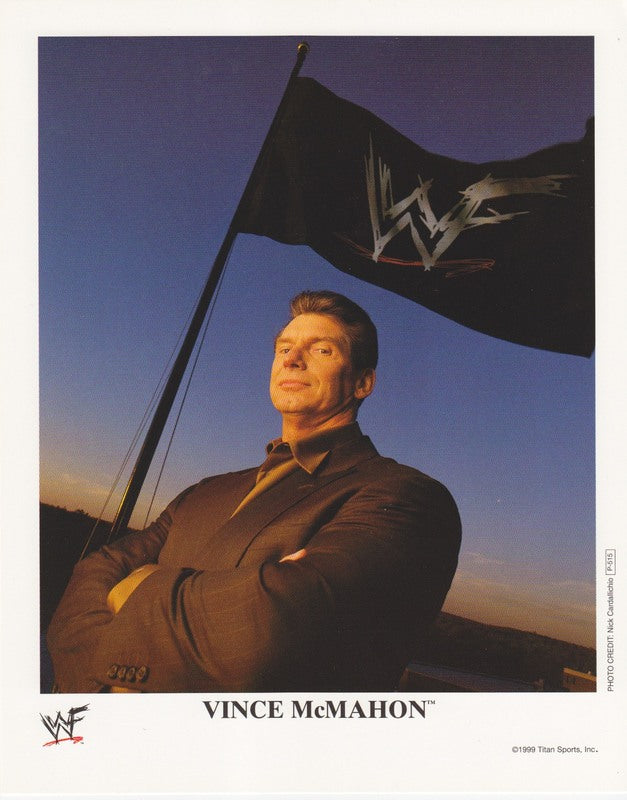 1999 Vince McMahon P515 color PW Catalog