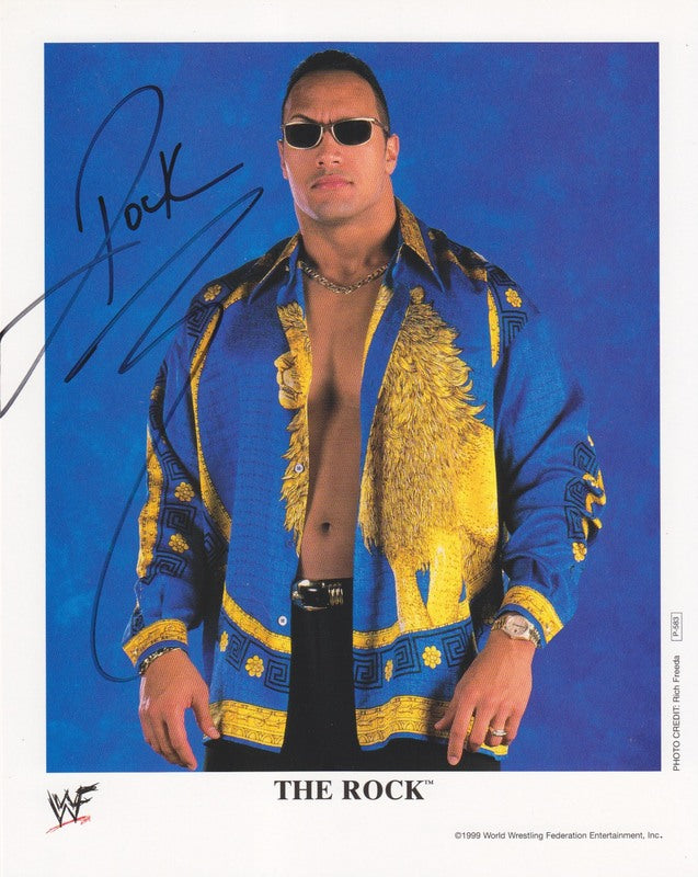 1999 The Rock P583 (signed) color PW Catalog