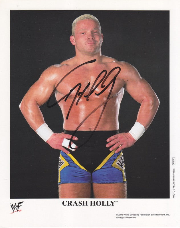 2000 Crash Holly P615 (signed) color PW Catalog