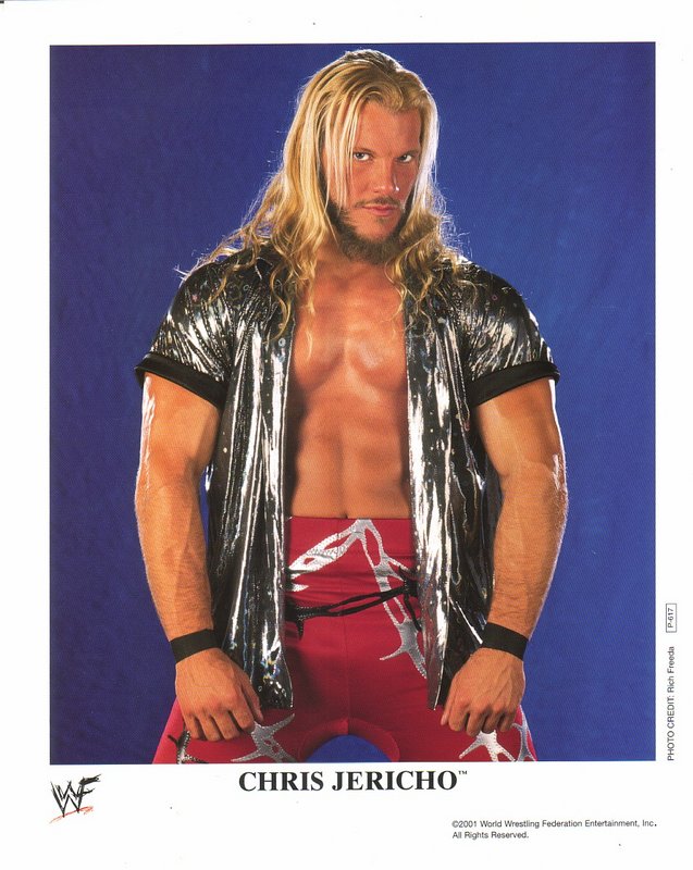 2001 Chris Jericho P617 color PW Catalog