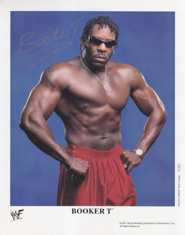 2001 Booker T P722 (facsimile auto) color PW Catalog