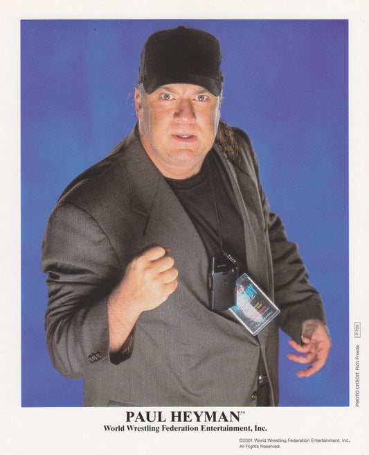 2001 Paul Heyman P729 (Debut Promo) Color