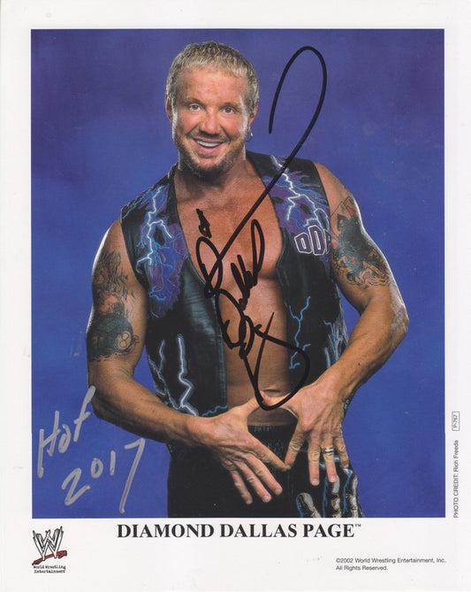 2002 Diamond Dallas Page (Signed) P767 Color