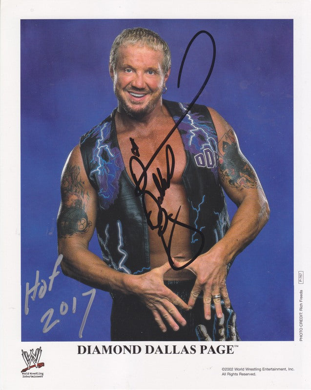 2002 Diamond Dallas Page (Signed) P767 color PW Catalog
