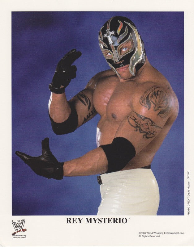 2003 Rey Mysterio P784 (debut promo) color PW Catalog