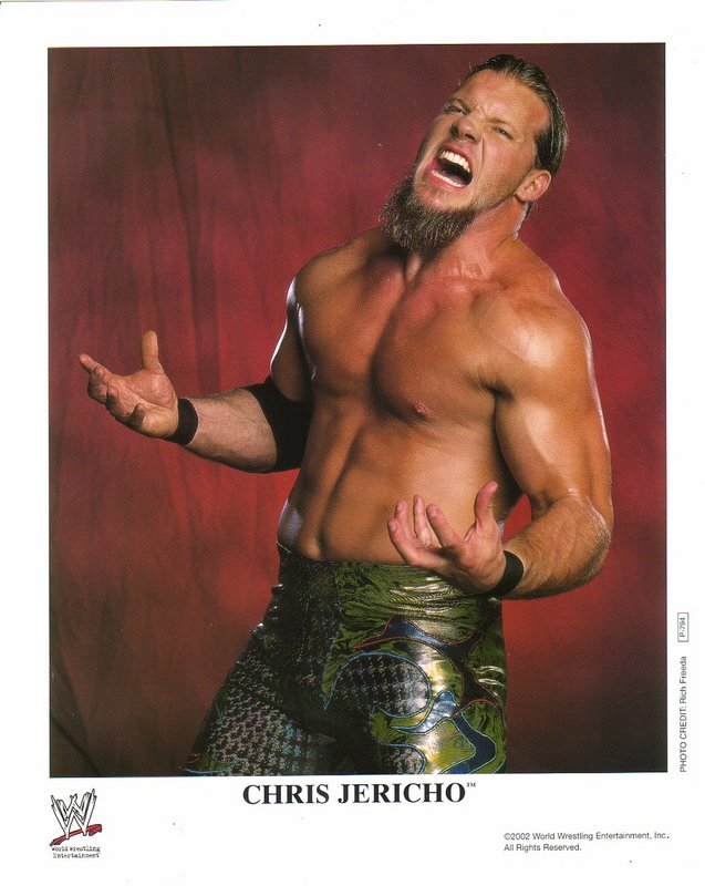 2002 Chris Jericho p794 color PW Catalog