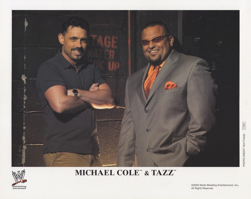2003 Michael Cole , Tazz P825 color PW Catalog