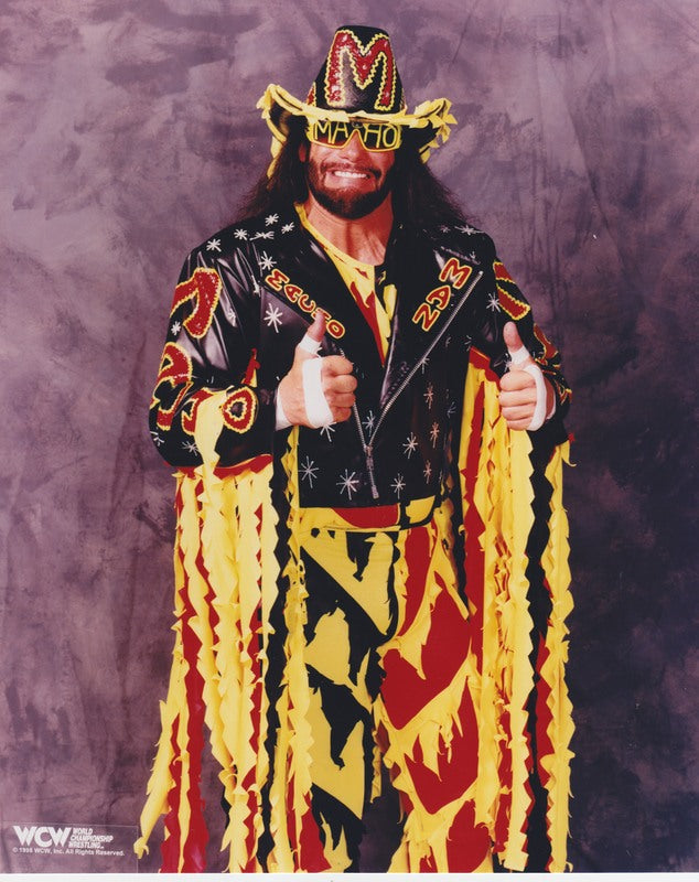 1995 WCW Macho Man Randy Savage licensed color PW Catalog