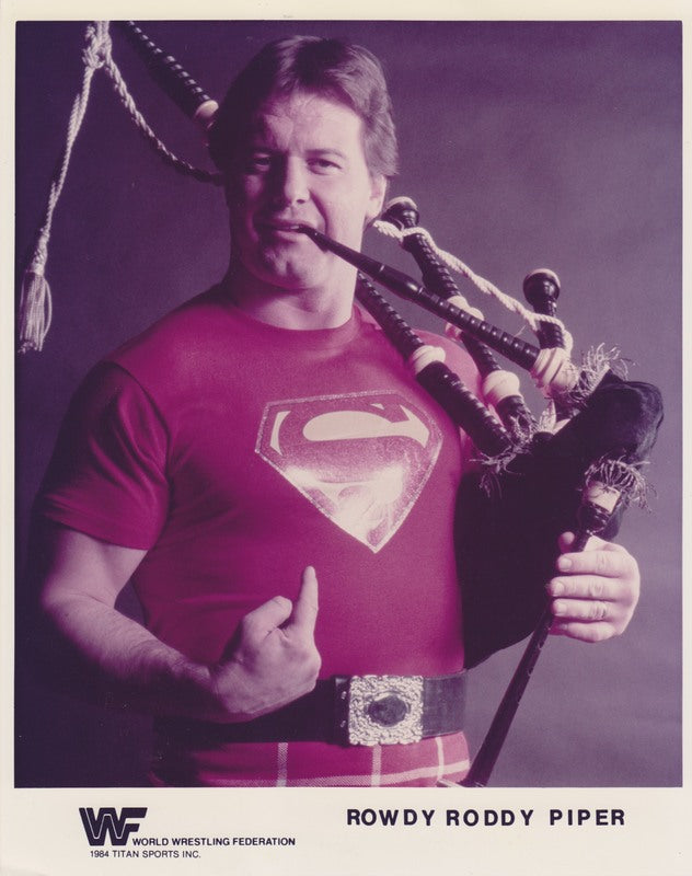 1984 Rowdy Roddy Piper (debut promo) color PWcatalog