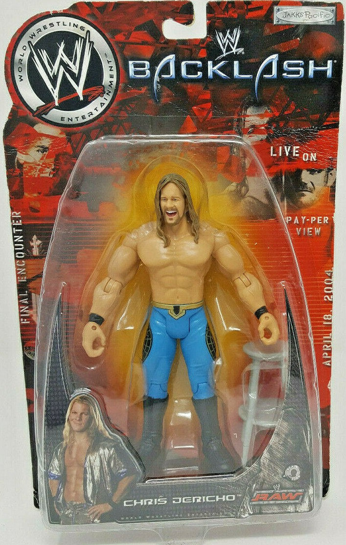 WWE Jakks Pacific Pay Per View 4 Chris Jericho Action & Toy Figures PWcatalog
