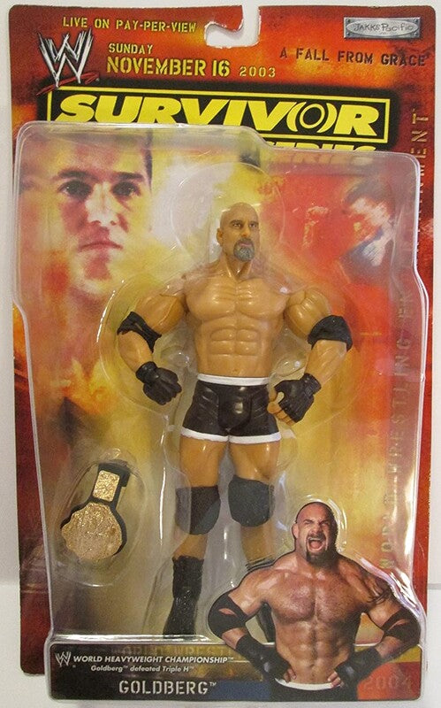 WWE Jakks Pacific Pay Per View 3 Goldberg Action & Toy Figures PWcatalog