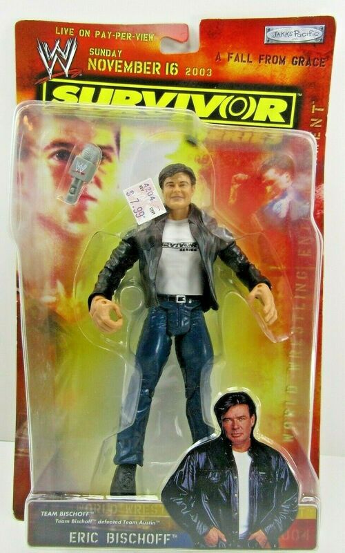 WWE Jakks Pacific Pay Per View 3 Eric Bischoff Action & Toy Figures PWcatalog