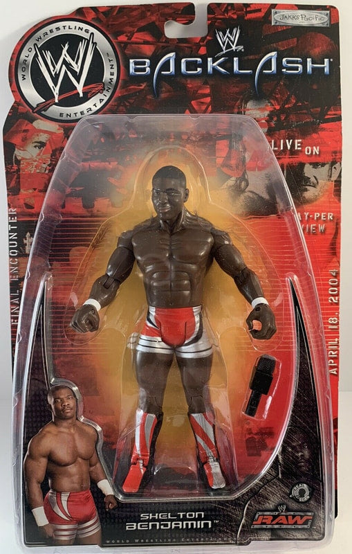 WWE Jakks Pacific Pay Per View 4 Shelton Benjamin Action & Toy Figures PWcatalog