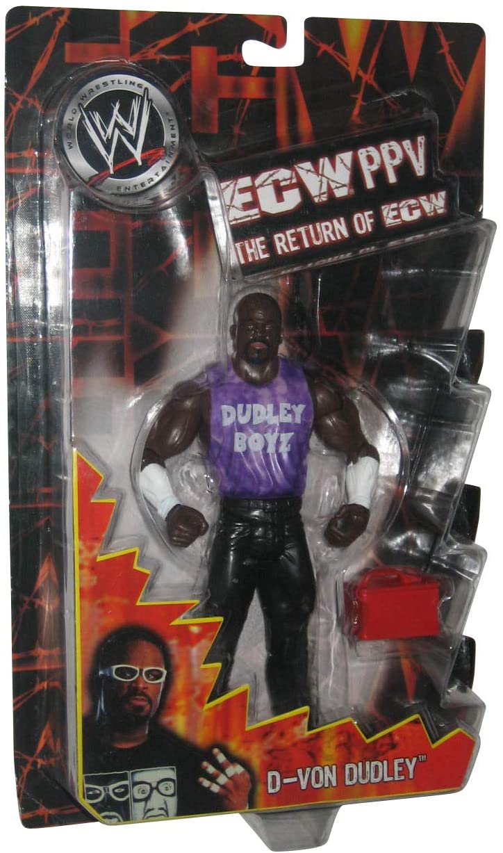 WWE Jakks Pacific Pay Per View 9 D-Von Dudley Action & Toy Figures PWcatalog