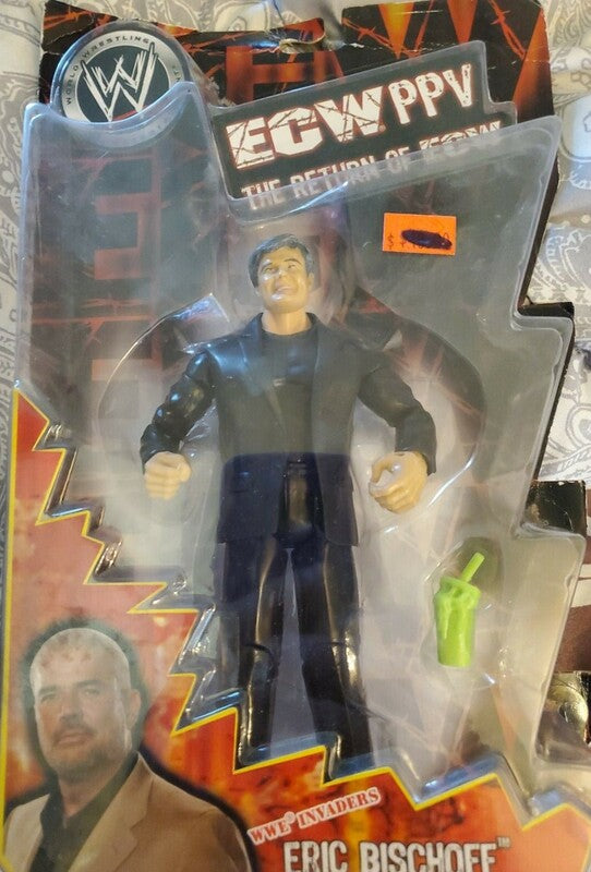 WWE Jakks Pacific Pay Per View 9 Eric Bischoff Action & Toy Figures PWcatalog