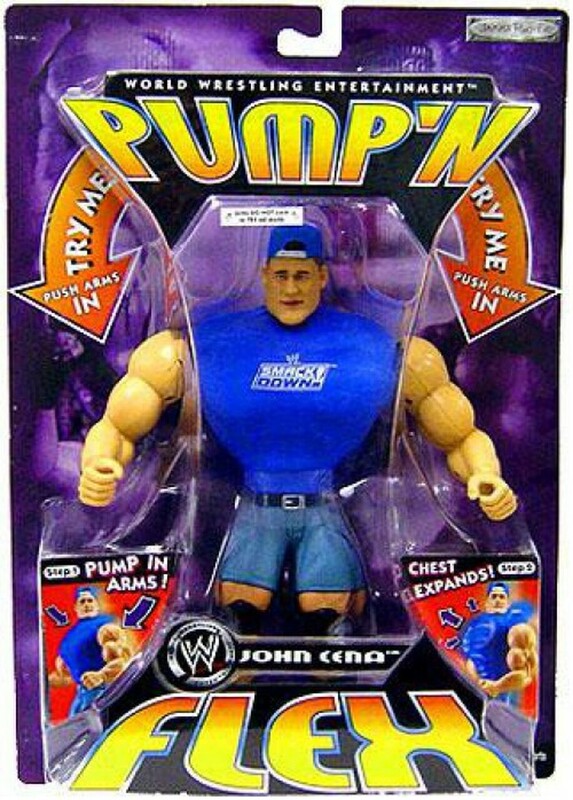 WWE Jakks Pacific Pump 'N' Flex 1 John Cena Action & Toy Figures PWcatalog