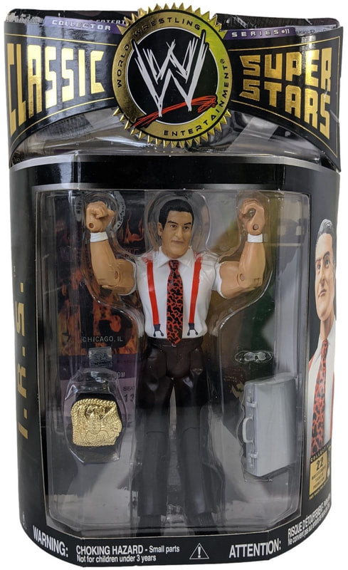 WWE Jakks Pacific Classic Superstars 11 I.R.S. Action & Toy Figures PWcatalog