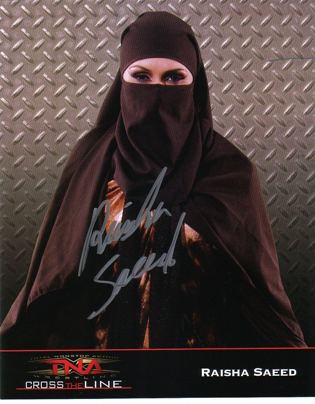 2008-2009 TNA Raisha Saeed (signed) PW Catalog