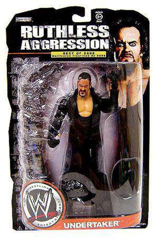 WWE Jakks Pacific Ruthless Aggression Best of 2008 Undertaker Action & Toy Figures PWcatalog