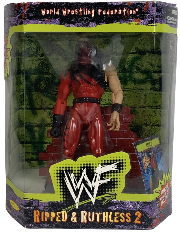 1998 WWF Jakks Pacific Ripped & Ruthless Series 2 Kane Action & Toy Figures PWcatalog