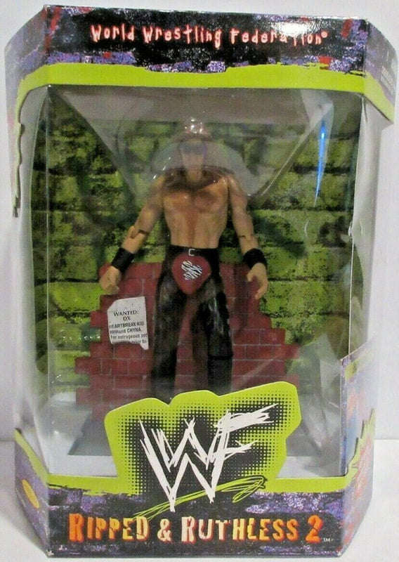 1998 WWF Jakks Pacific Ripped & Ruthless Series 2 Shawn Michaels Action & Toy Figures PWcatalog