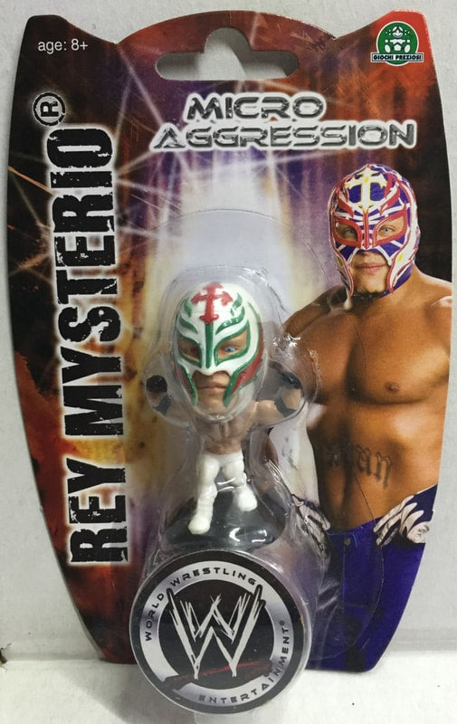 WWE Jakks Pacific Micro Aggression Rey Mysterio Action & Toy Figures PWcatalog