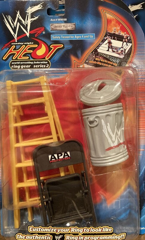 2001 WWF Jakks Pacific Ring Gear Series 2: Accessory Set #3 Action & Toy Figures PWcatalog