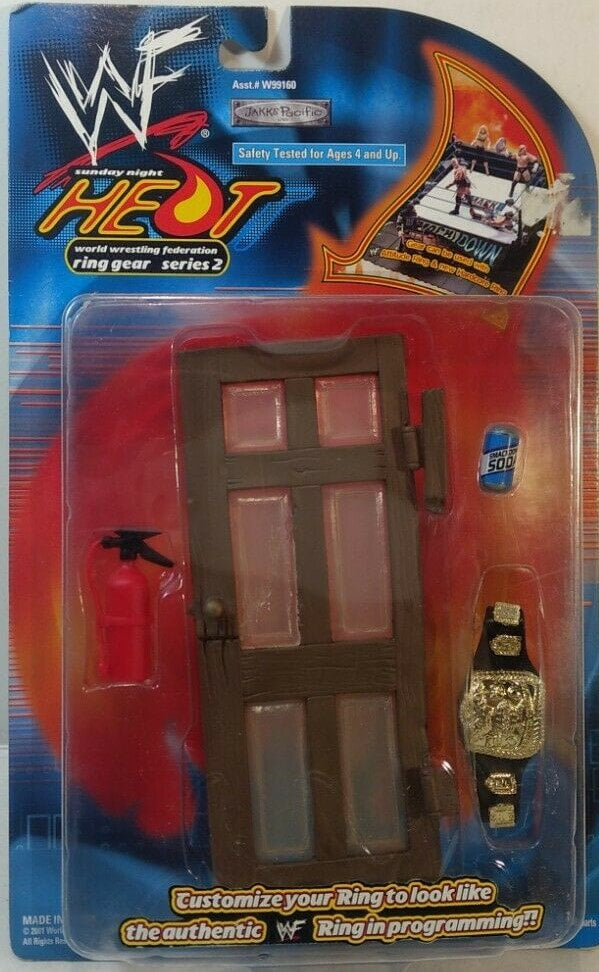 2001 WWF Jakks Pacific Ring Gear Series 2: Accessory Set #1 Action & Toy Figures PWcatalog