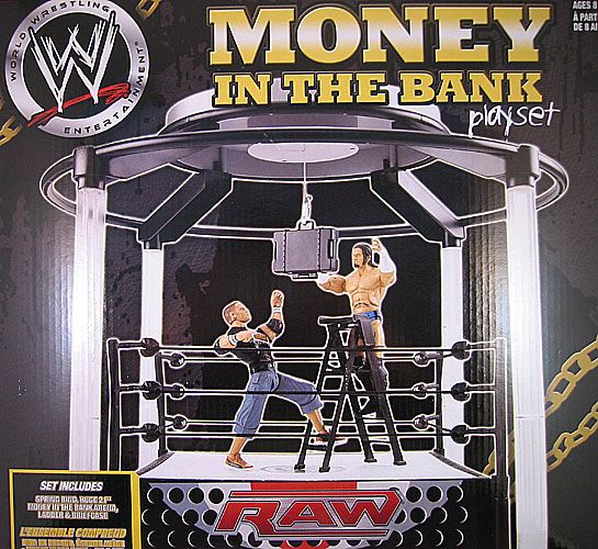 WWE Jakks Pacific Money in the Bank Playset Action & Toy Figures PWcatalog
