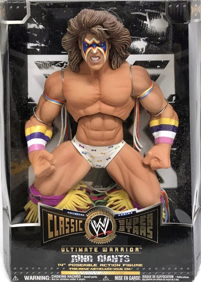 WWE Jakks Pacific Classic Superstars Ring Giants Ultimate Warrior Action & Toy Figures PWcatalog