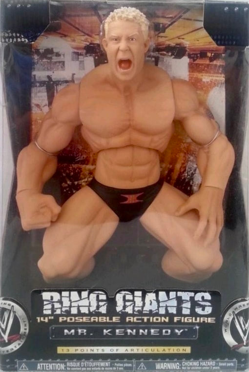 WWE Jakks Pacific Ring Giants 10 Mr. Kennedy Action & Toy Figures PWcatalog