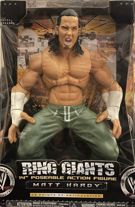 WWE Jakks Pacific Ring Giants 11 Matt Hardy Action & Toy Figures PWcatalog
