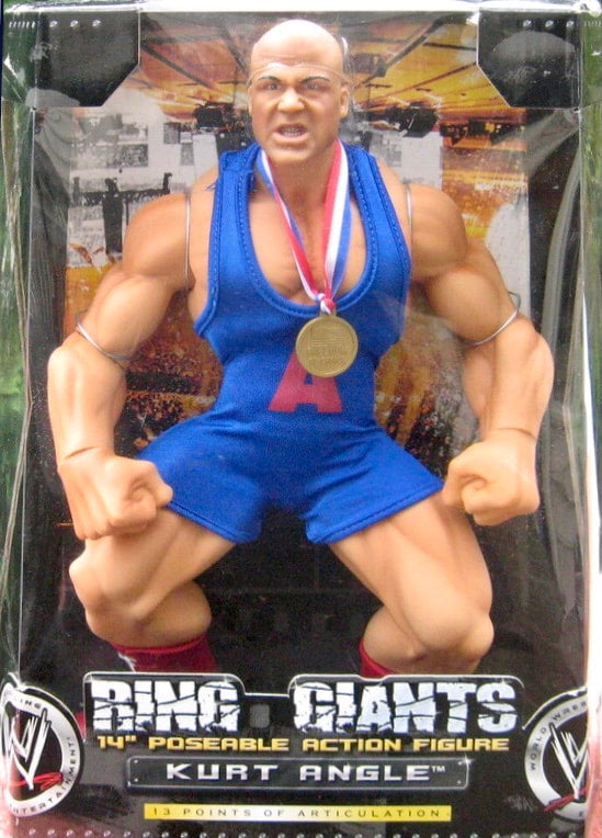 WWE Jakks Pacific Ring Giants 2 Kurt Angle Action & Toy Figures PWcatalog
