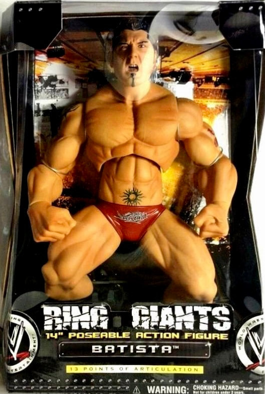 WWE Jakks Pacific Ring Giants 2 Batista – PW Catalog