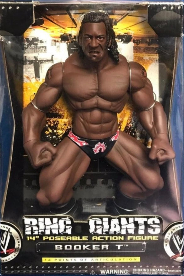 WWE Jakks Pacific Ring Giants 2 Booker T Action & Toy Figures PWcatalog