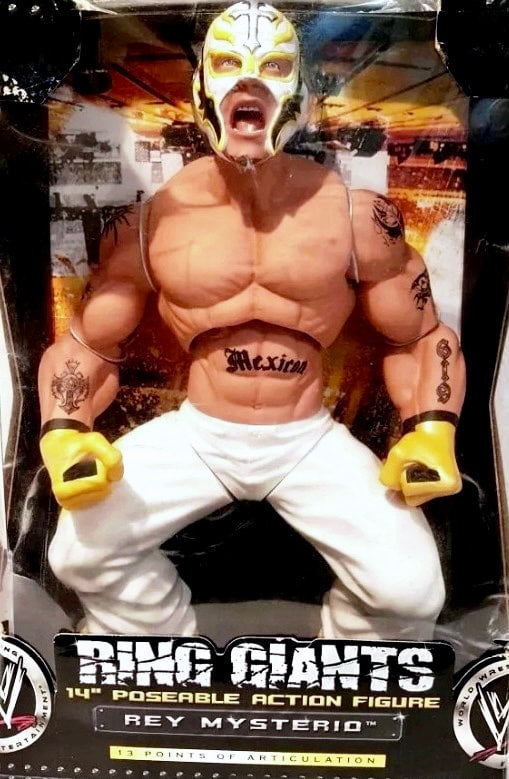 WWE Jakks Pacific Ring Giants 4 Rey Mysterio Action & Toy Figures PWcatalog