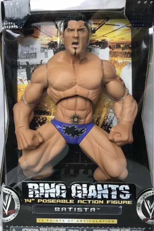 WWE Jakks Pacific Ring Giants 5 Batista Action & Toy Figures PWcatalog