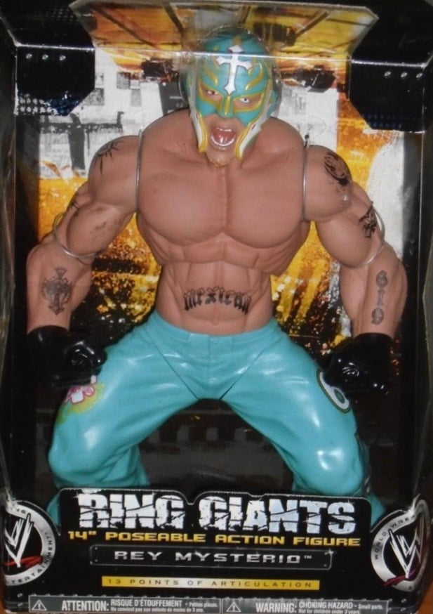 WWE Jakks Pacific Ring Giants 5 Rey Mysterio Action & Toy Figures PWcatalog