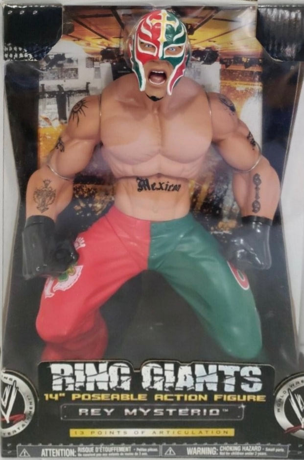 WWE Jakks Pacific Ring Giants 6 Rey Mysterio Action & Toy Figures PWcatalog