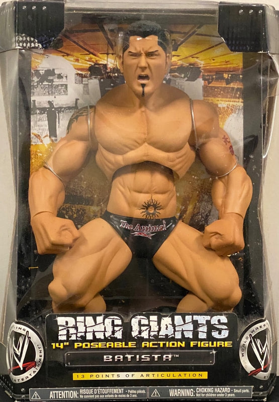 WWE Jakks Pacific Ring Giants 7 Batista Action & Toy Figures PWcatalog