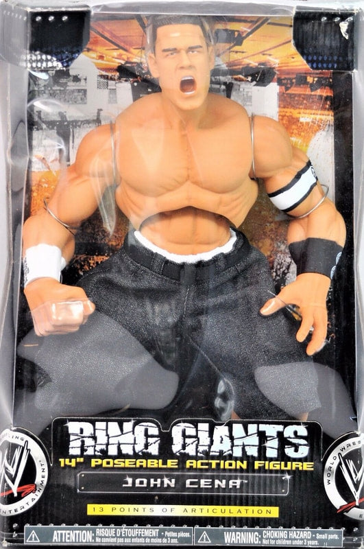 WWE Jakks Pacific Ring Giants 7 John Cena Action & Toy Figures PWcatalog